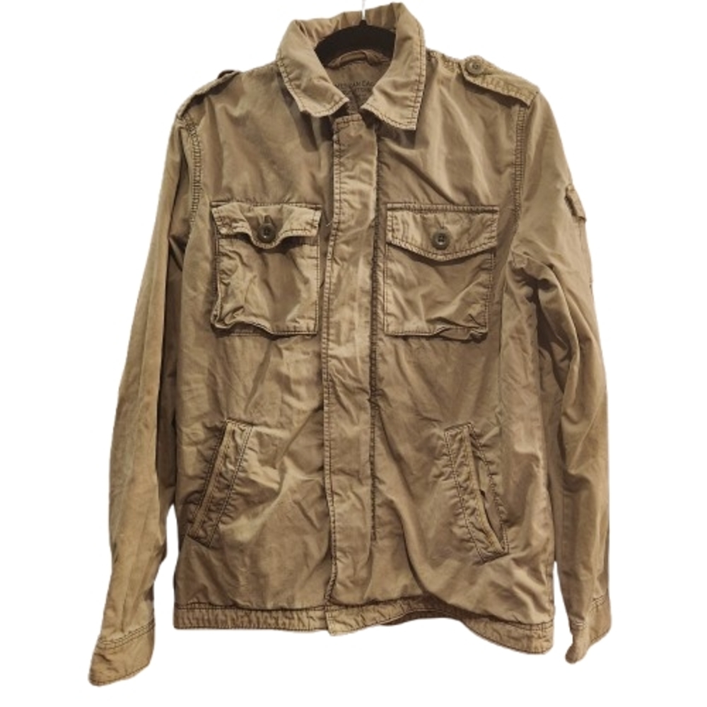 American Eagle Outfitters Green Bomber Jacket